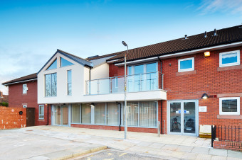 Photo showing the front of Kilrea Lodge