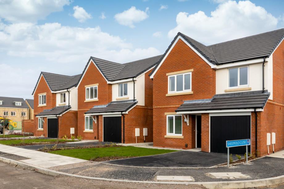 Photo of a row of houses