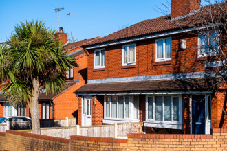 Photo of a row of houses