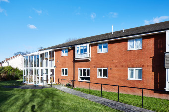 Photo showing the gardens at Meadow Court