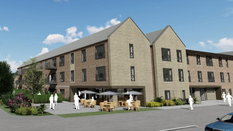 Computer generated image of spinnaker house