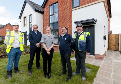 HMS Begins Handing Over New Homes in Huyton