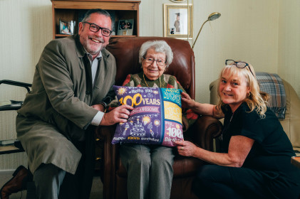 Torus helps Doreen celebrate her 100th Birthday
